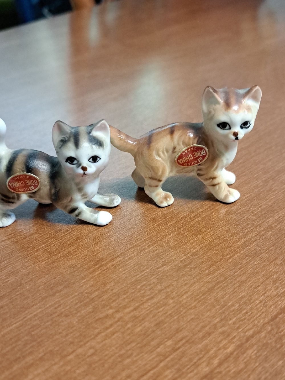 Bone China Cats Set Of 2